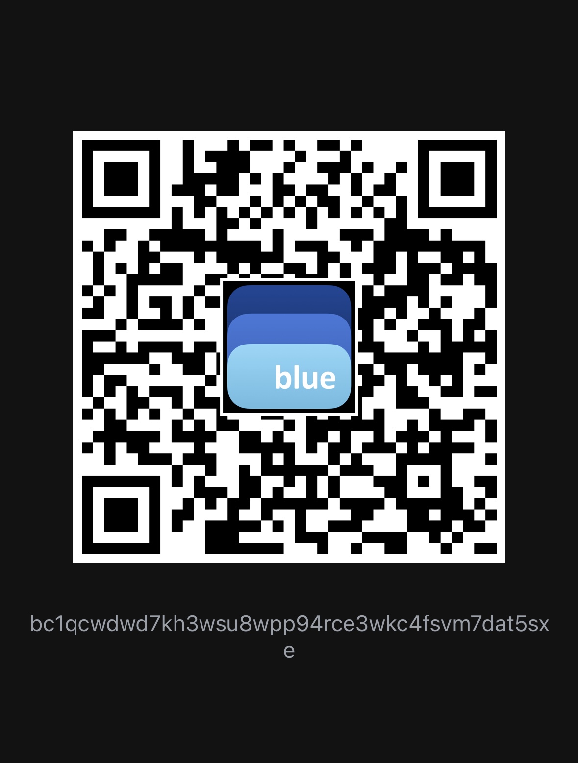 BTC QR Code