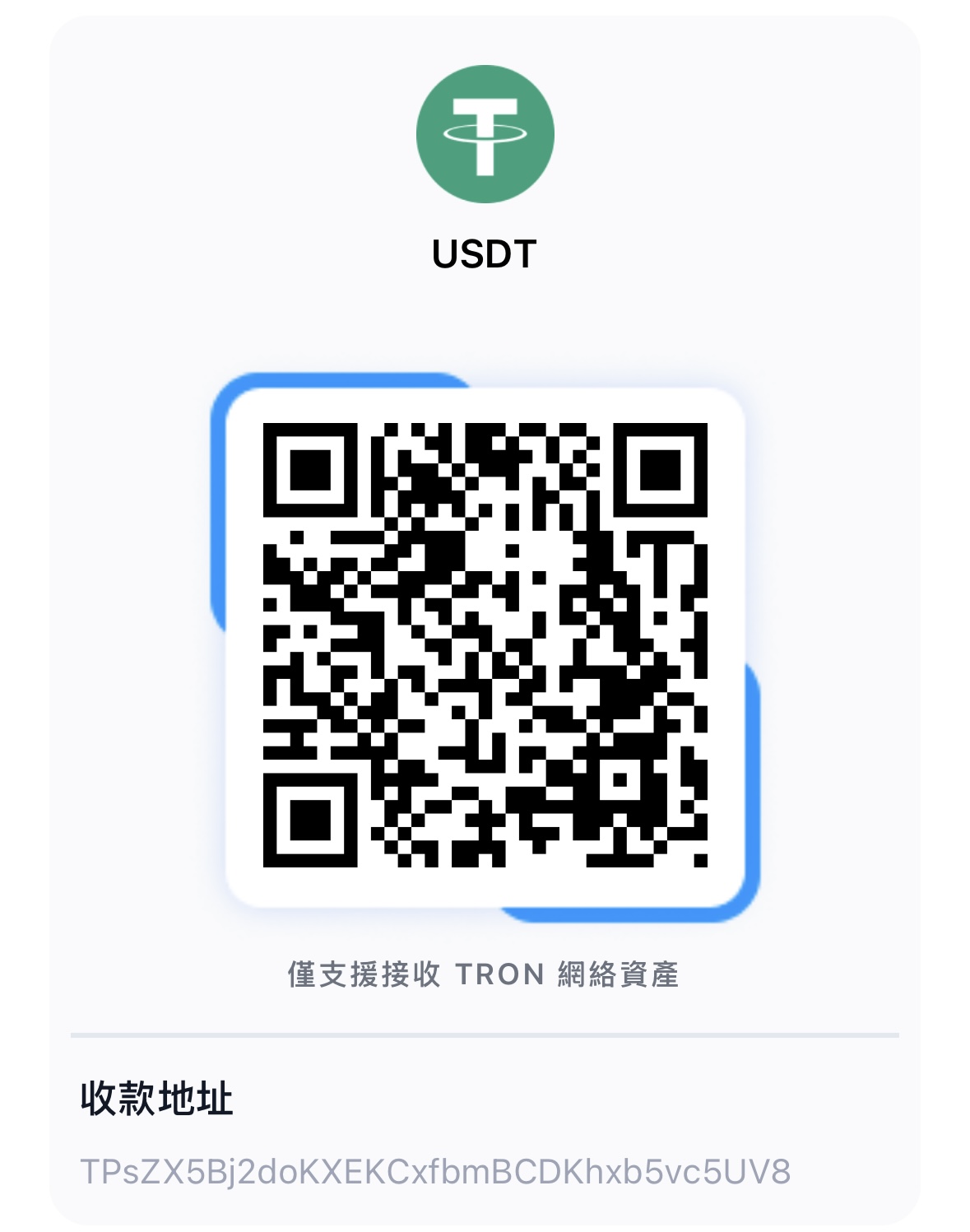 USDT QR Code